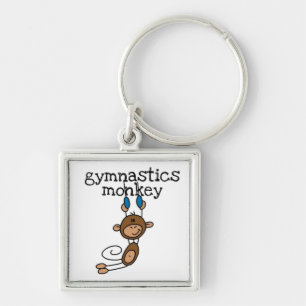 Porte-clés Singe de gymnastique