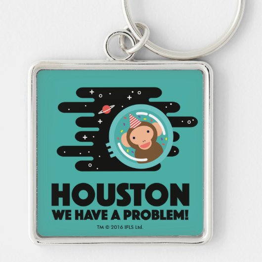 Porte-clés Singe de l'espace (Devant)