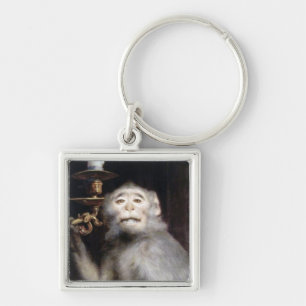 Porte-clés Singe de sourire