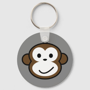 Porte-clés Singe effronté