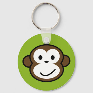 Porte-clés Singe effronté