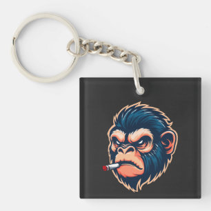 Porte-clés Singe En colère