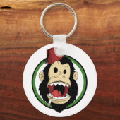 Porte-clés singe fumeur (Recto)