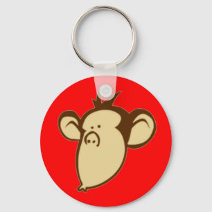 Porte-clés Singe insolent Keychain