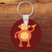 Porte-clés Singe orange (Recto)