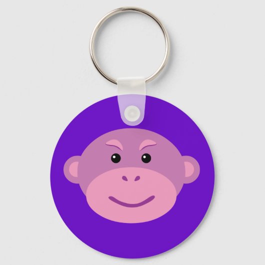 Porte-clés Singe pourpre (Recto)