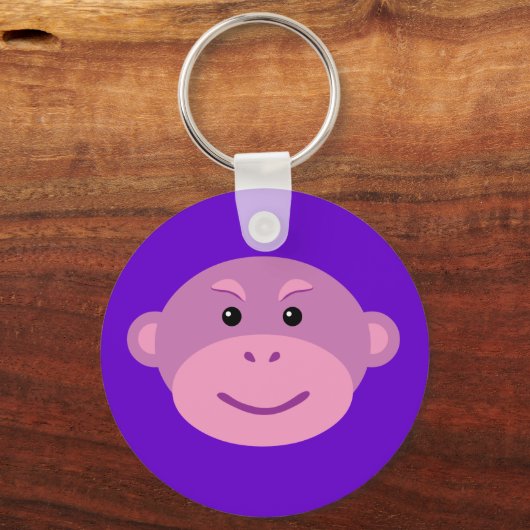 Porte-clés Singe pourpre (Recto)
