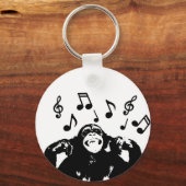 Porte-clés singe-singe (Recto)