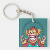 Porte-clés Singe souriant (Devant)