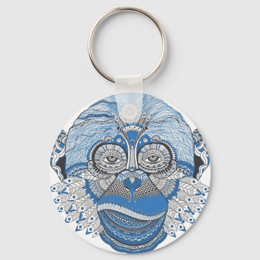 Porte-clés Singe -universel (Recto)