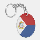 Porte-clés Sint Maarten Flag (Devant gauche)