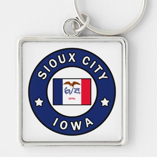 Porte-clés Sioux City Iowa (Devant)