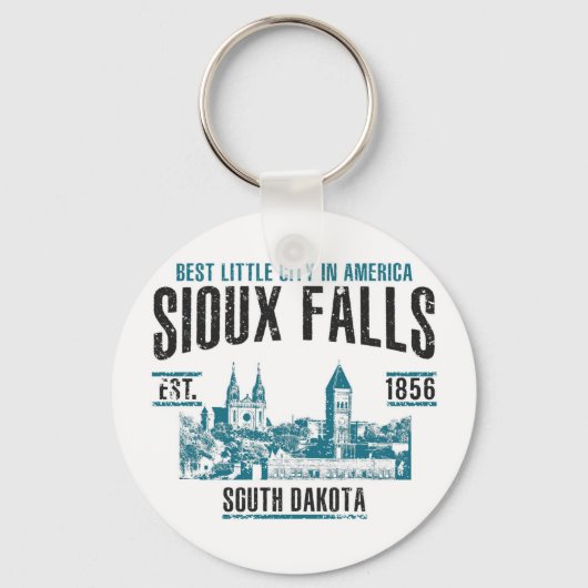 Porte-clés Sioux Falls (Recto)