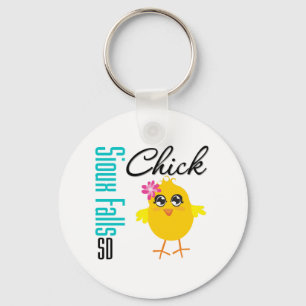 Porte-clés Sioux Falls SD Chick