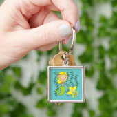 Porte-clés Sirène blonde (main)