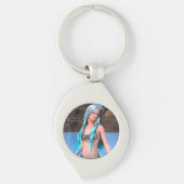 Porte-clés Sirène d'Imaginaire (Devant)