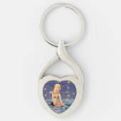 Porte-clés Sirène dorée (Devant)