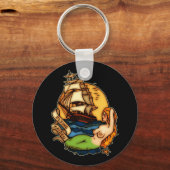 Porte-clés Sirène et navire pirate (Recto)