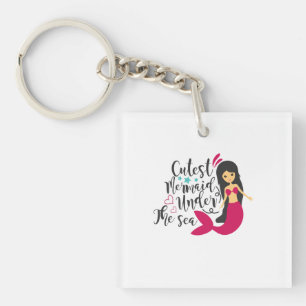 Porte-clés Sirène la plus mignonne sous la mer