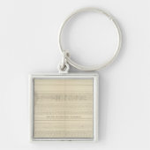 Porte-clés Sismogrammes californiens 15 (Devant)