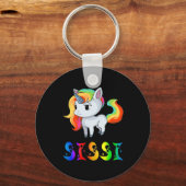 Porte-clés Sissi Unicorn (Recto)