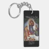 Porte-clés Sistine Madonna (Devant gauche)