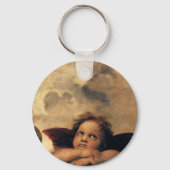 Porte-clés Sistine Madonna Angels par Raphael Sanzio (Verso)