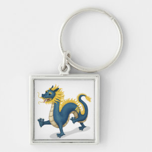 Porte-clés SITE D'Astrologie Zodiac Dragon Cute