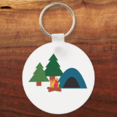 Porte-clés Site du camp (Recto)