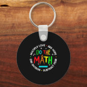 Porte-clés Sitive Quote Insring Slogan Love Hope Fear Do The (Recto)