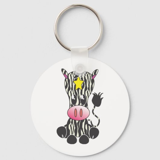 Porte-clés Sitting Zebra (Recto)