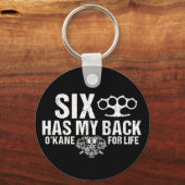 Porte-clés Six a mon Porte - clé arrière (Recto)