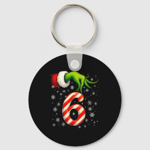 Porte-clés Six Seven Drôle De Noël Couple Correspondant Meme