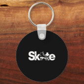 Porte-clés Skate Roller Skate Roller Skating Roller Skater  (Recto)