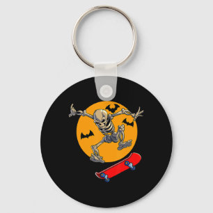 Porte-clés Skateboard Skeleton Hommes Garçons Skateboard Skat
