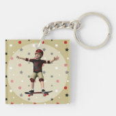 Porte-clés Skateboardeur (Dos)