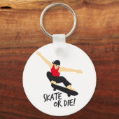 Porte-clés Skater E (Recto)