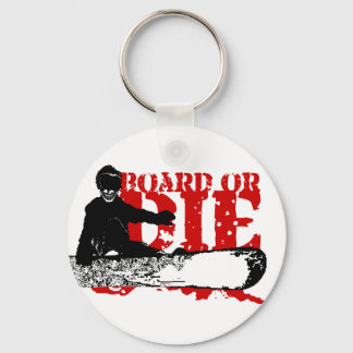 Porte-clés skeleboarder ou die.