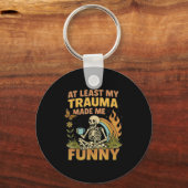 Porte-clés Skeleton At Least My Trauma Made Me Funny (Recto)