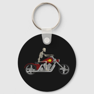 Porte-clés Skeleton Biker / Bike Rider : 3D Modèle : Porte - 