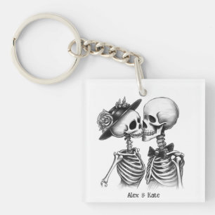Porte-clés Skeleton Couple