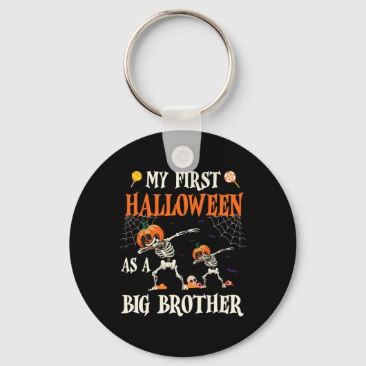 Porte-clés Skeleton Dabbin Ensemble Mon Premier Halloween Com (Recto)