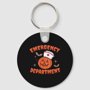 Porte-clés Skeleton Er Nurse Urgence Département Halloween D