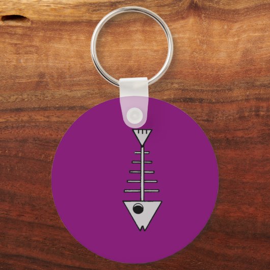 Porte-clés Skeleton Fish (Recto)