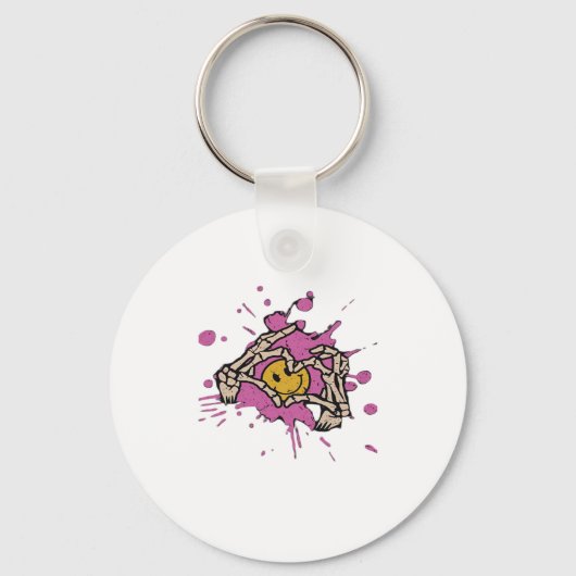 Porte-clés Skeleton Hand Heart Show Classic (Recto)