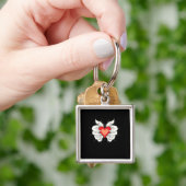 Porte-clés Skeleton Hands Heart Classic (main)