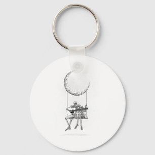 Porte-clés Skeleton Moon Band Tee - shirts - Rock And Roll Co