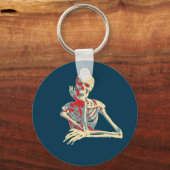 Porte-clés Skeleton rétro (Recto)