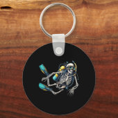 Porte-clés Skeleton Scu Diving Halloween Skeleton Scu Diver (Recto)