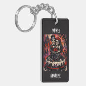 Porte-clés Skeleton Wedding, gothic Lovers Embrace  (Devant gauche)